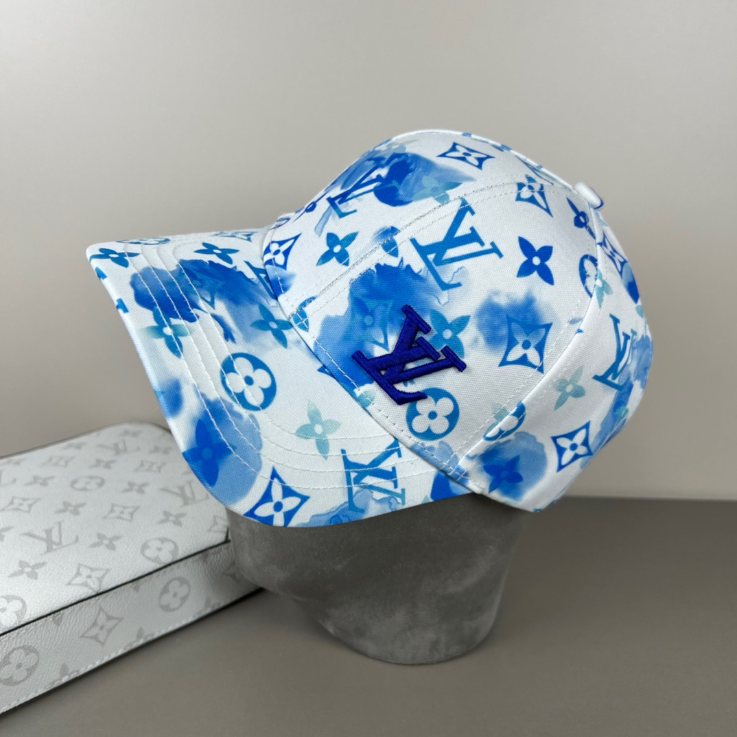 LV高仿白色Monogram拼接鴨舌帽精品帽款| 12 LV高仿白色Monogram拼接鴨舌帽精品帽款