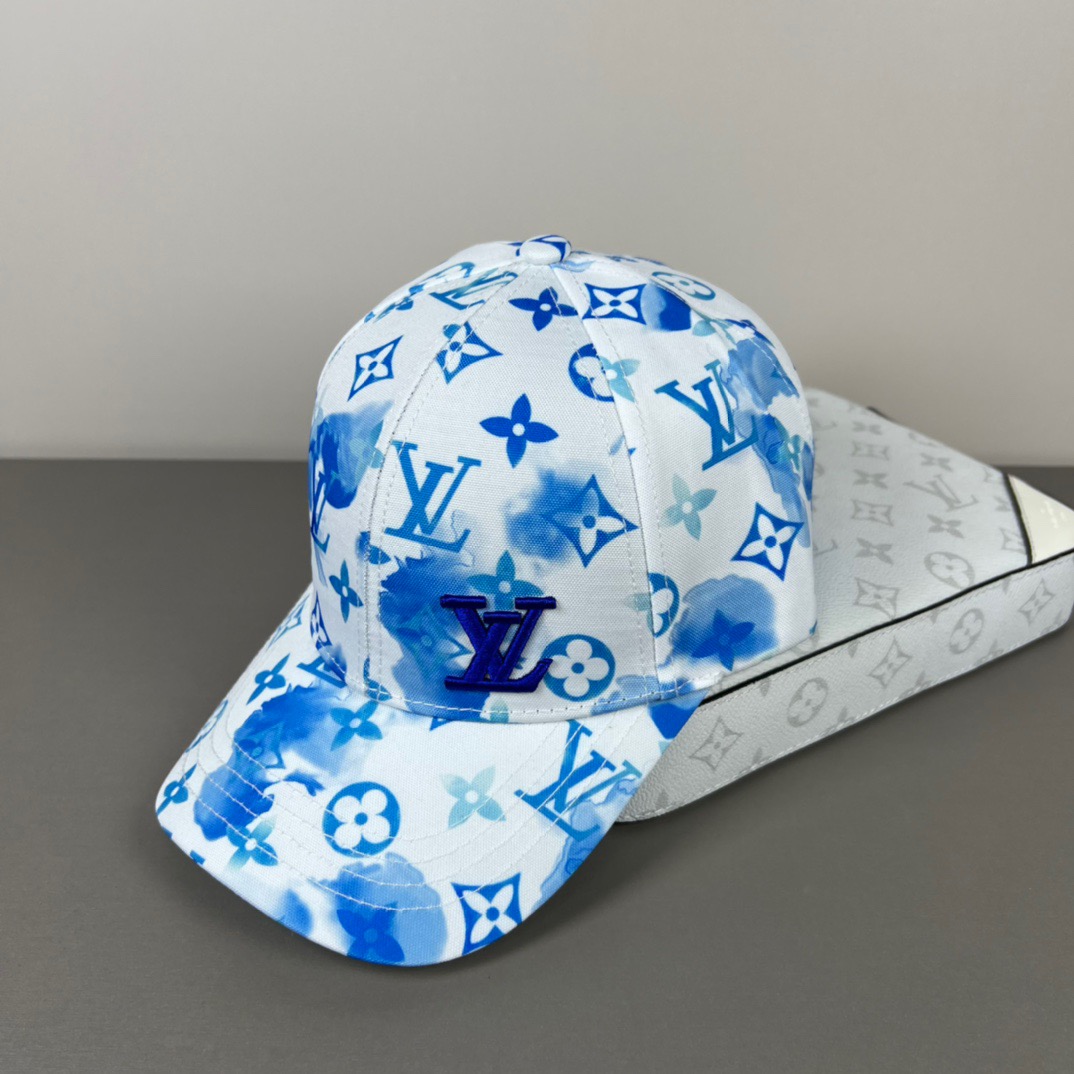 LV高仿白色Monogram拼接鴨舌帽精品帽款| 10 LV高仿白色Monogram拼接鴨舌帽精品帽款
