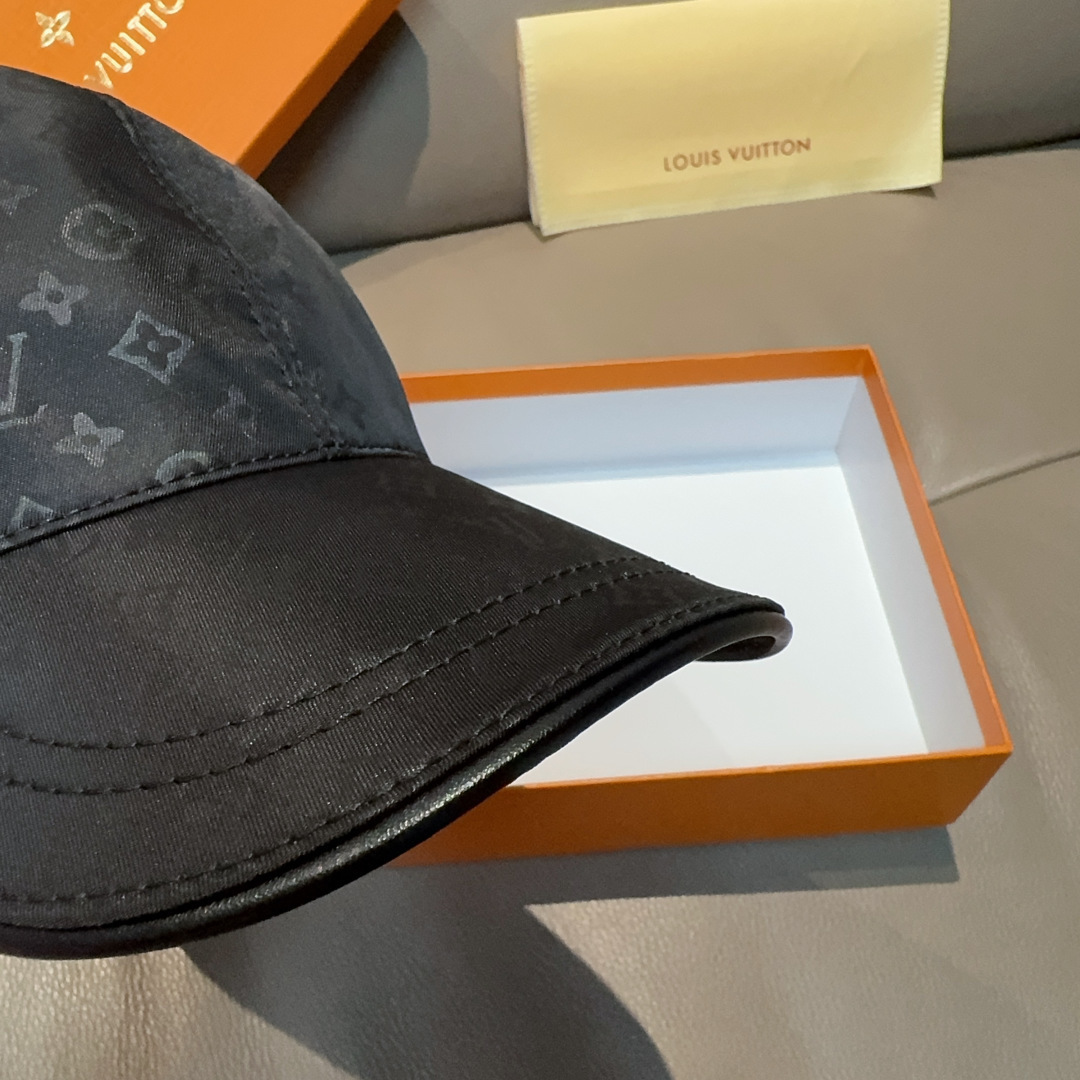 LV原單黑藍潑墨Monogram精品棒球帽| 11 LV原單黑藍潑墨Monogram精品棒球帽