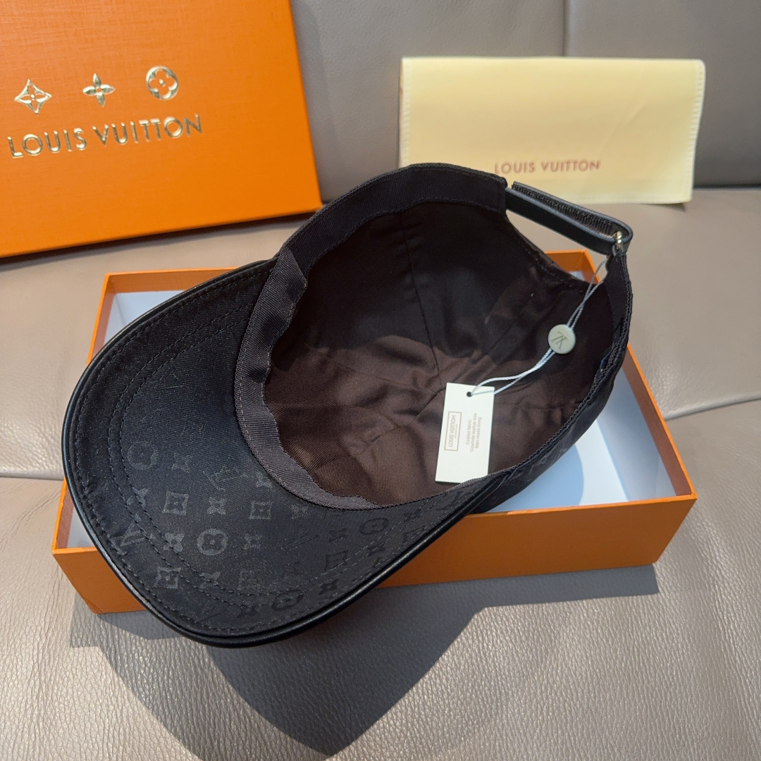 LV原單黑藍潑墨Monogram精品棒球帽| 10 LV原單黑藍潑墨Monogram精品棒球帽