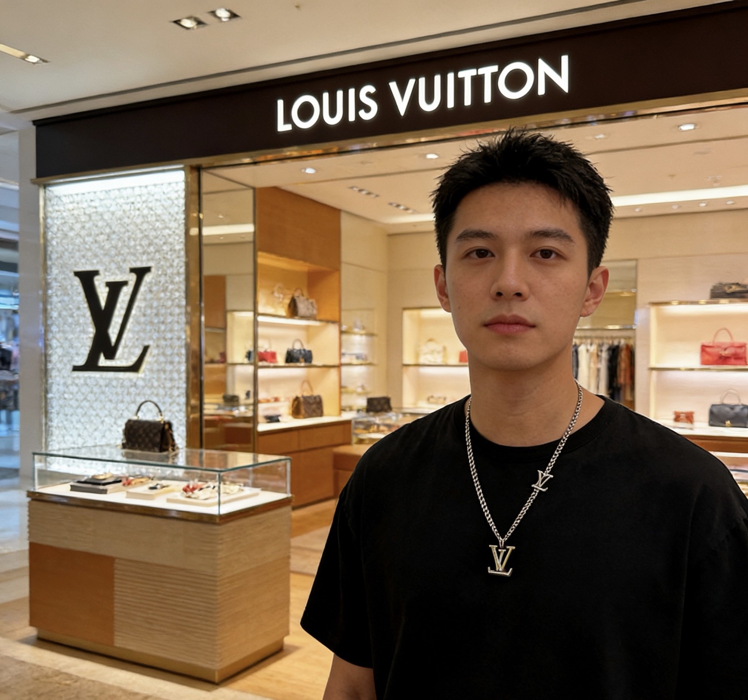 LV一比一雙鏈彩色LOGO項鍊 潮流疊戴設計男女同款精品飾品| 8 LV一比一雙鏈彩色LOGO項鍊 潮流疊戴設計男女同款精品飾品