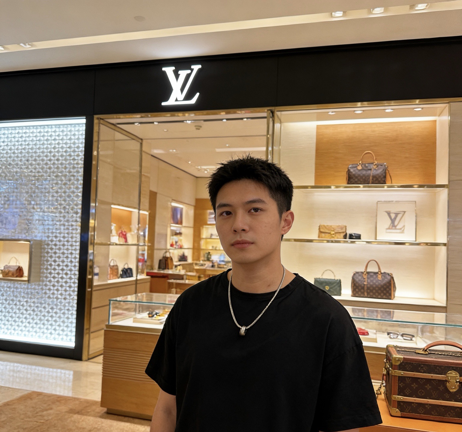 LV一比一編織鏈項鍊戒指套裝 潮流個性設計精品配件| 9 LV一比一編織鏈項鍊戒指套裝 潮流個性設計精品配件