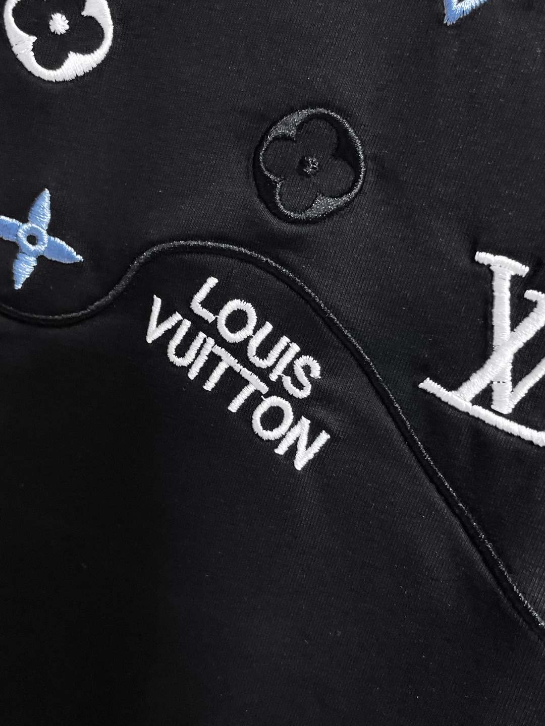 LV A貨簡約刺繡Logo短袖T恤百搭潮流款| 12 LV A貨簡約刺繡Logo短袖T恤百搭潮流款