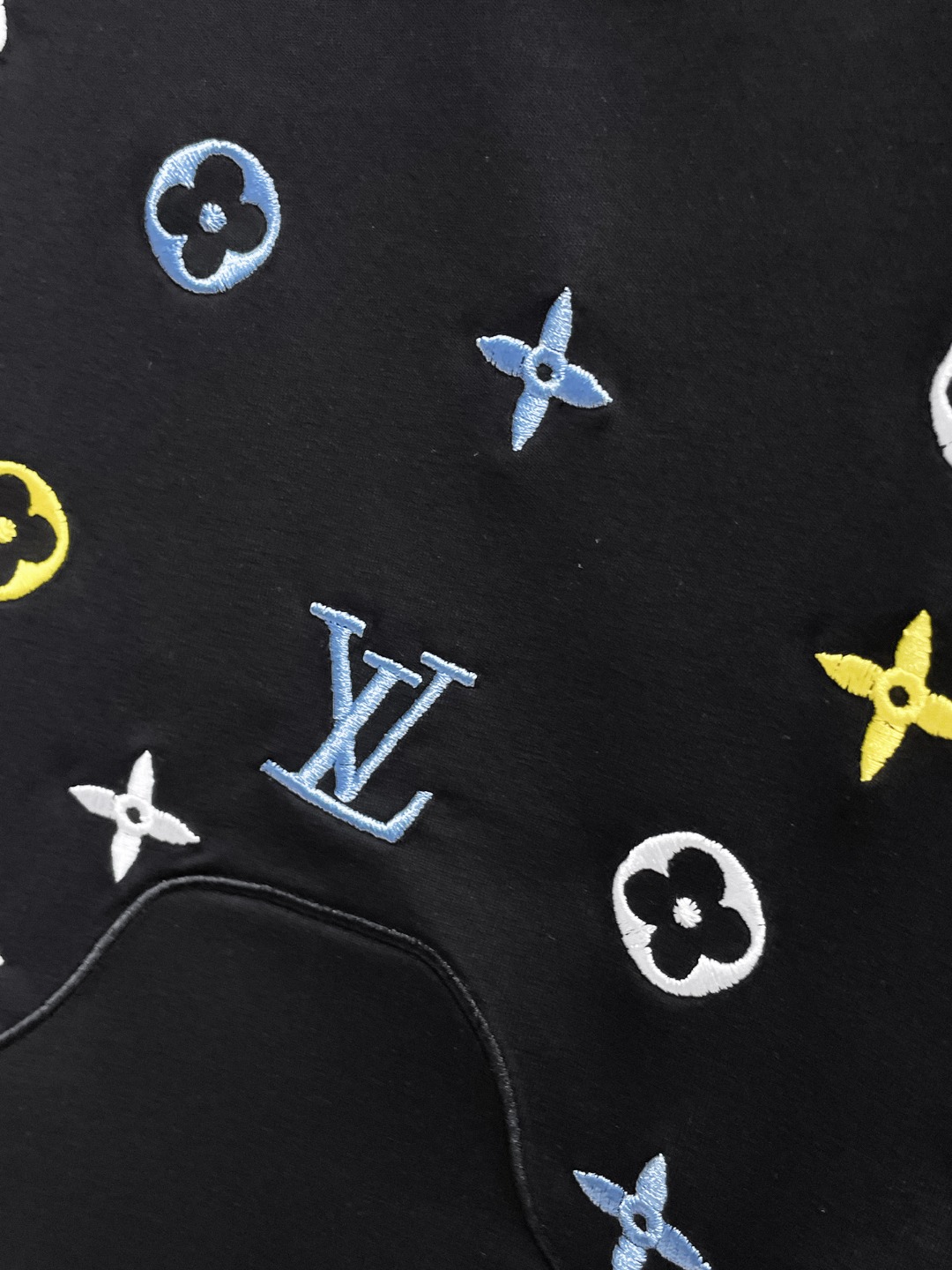 LV A貨簡約刺繡Logo短袖T恤百搭潮流款| 11 LV A貨簡約刺繡Logo短袖T恤百搭潮流款