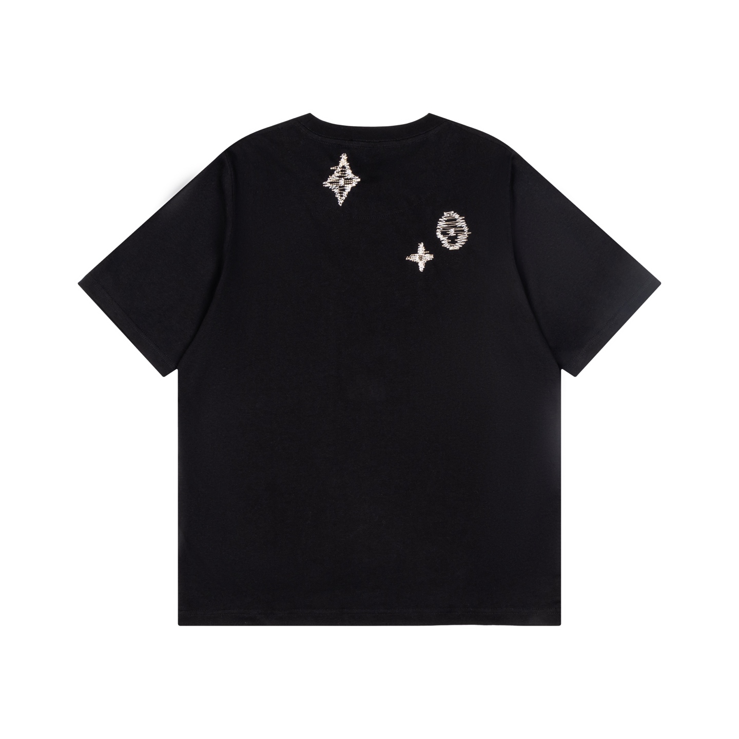 LV 一比一男款水鑽Monogram短袖T恤 極簡精品風| 13 LV 一比一男款水鑽Monogram短袖T恤 極簡精品風