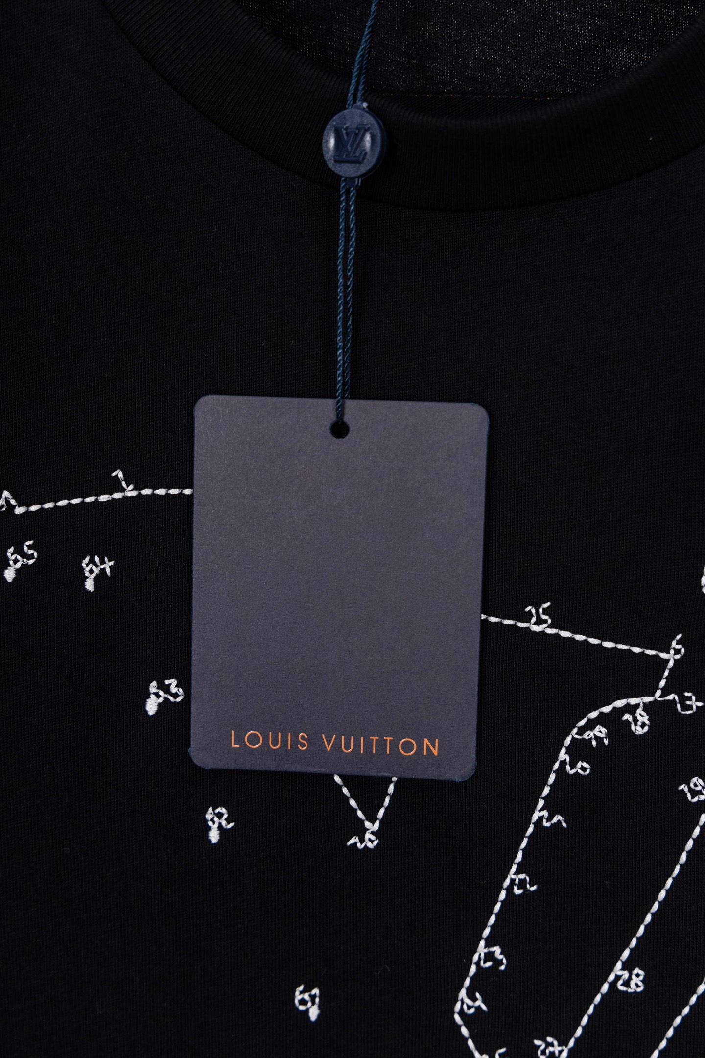 LV 高仿男款星點Logo短袖T恤 寬鬆休閒百搭款| 8 LV 高仿男款星點Logo短袖T恤 寬鬆休閒百搭款