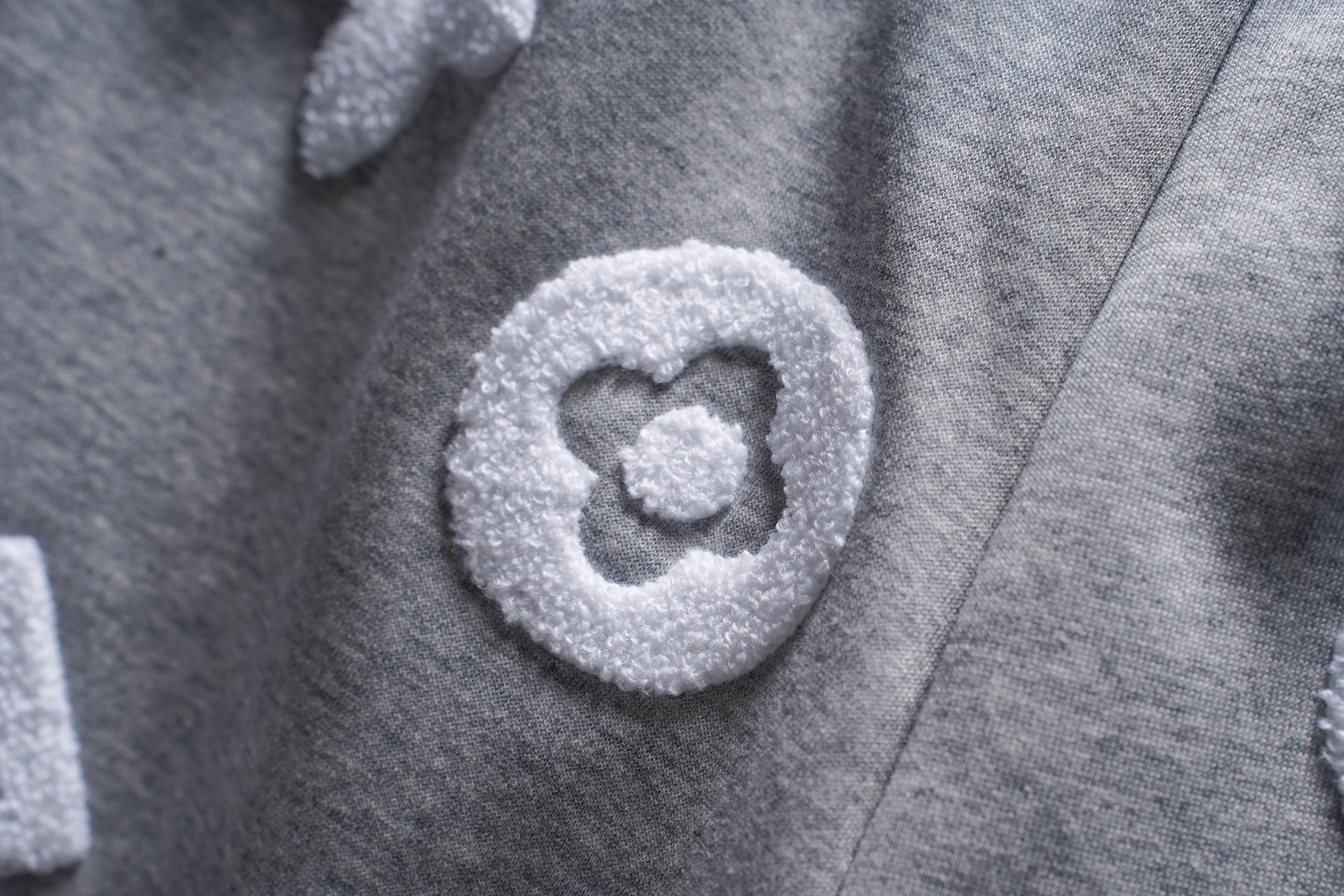 LV一比一立體毛巾刺繡短褲 灰色寬鬆運動休閒褲| 16 LV一比一立體毛巾刺繡短褲 灰色寬鬆運動休閒褲