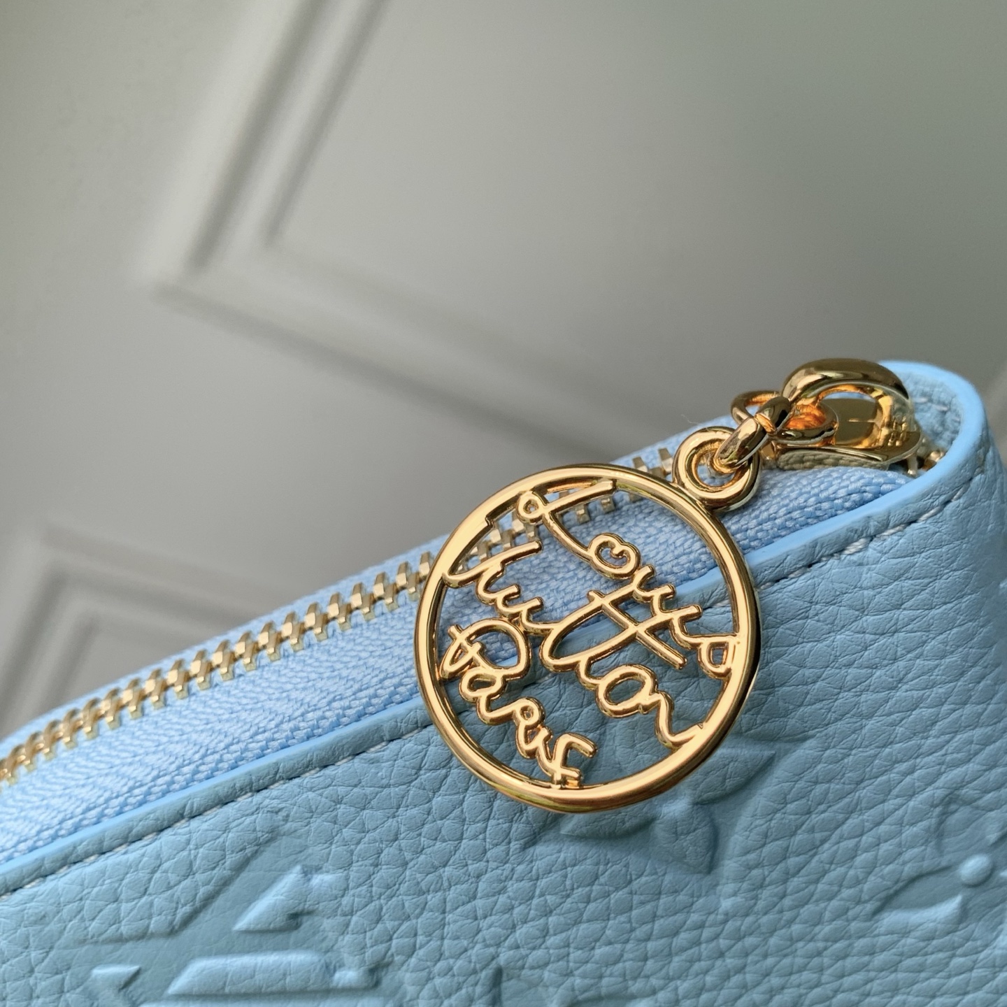 LV一比一Monogram天空藍長夾 精品拉鏈錢包| 12 LV一比一Monogram天空藍長夾 精品拉鏈錢包