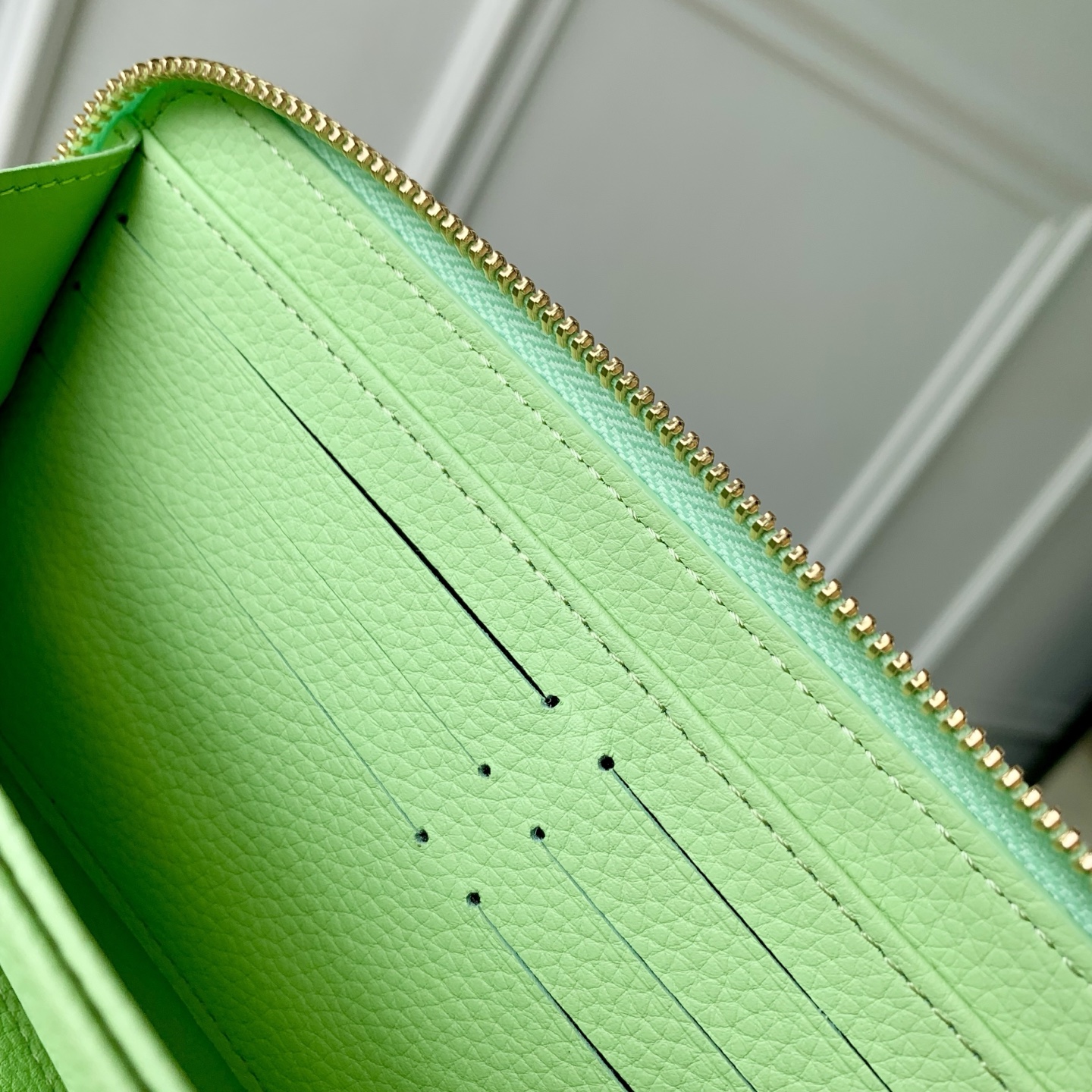 LV原單Monogram薄荷綠長夾 精品拉鏈皮夾| 10 LV原單Monogram薄荷綠長夾 精品拉鏈皮夾
