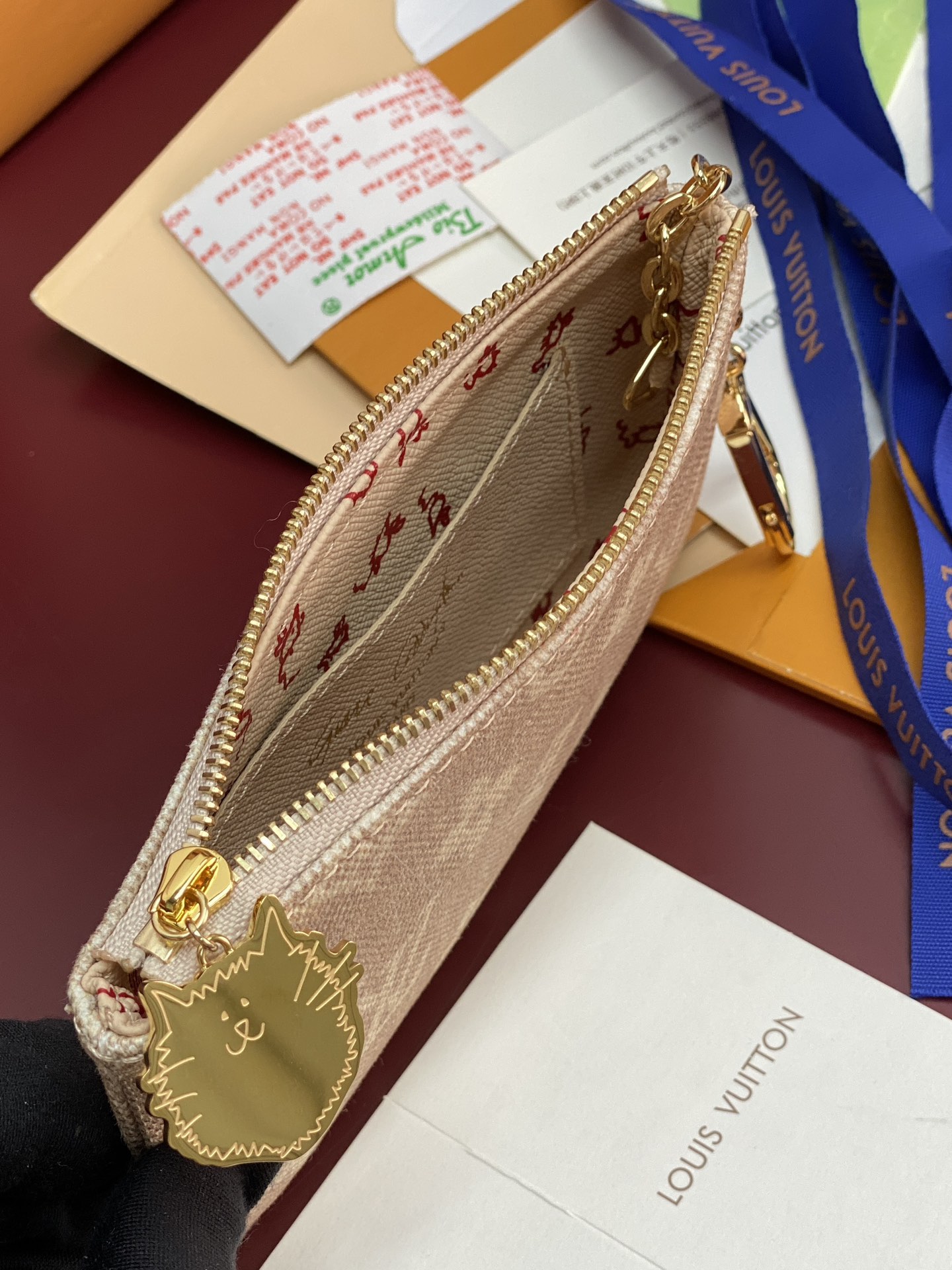 LV高仿Monogram米白帆布零錢包 精品掛鏈短夾| 11 LV高仿Monogram米白帆布零錢包 精品掛鏈短夾