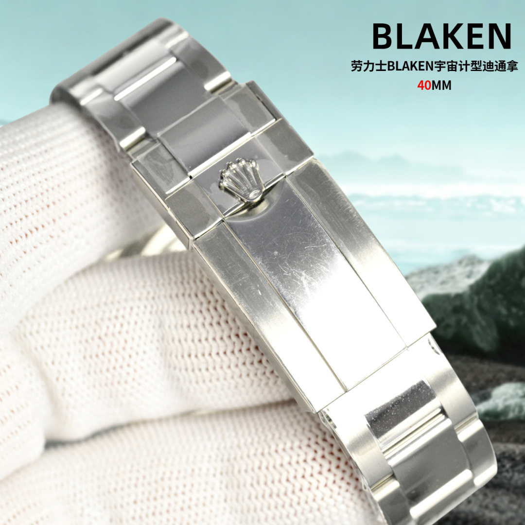 高仿Rolex迪通拿Blaken熊貓盤40mm高仿計時機械男錶| 11 高仿Rolex迪通拿Blaken熊貓盤40mm高仿計時機械男錶
