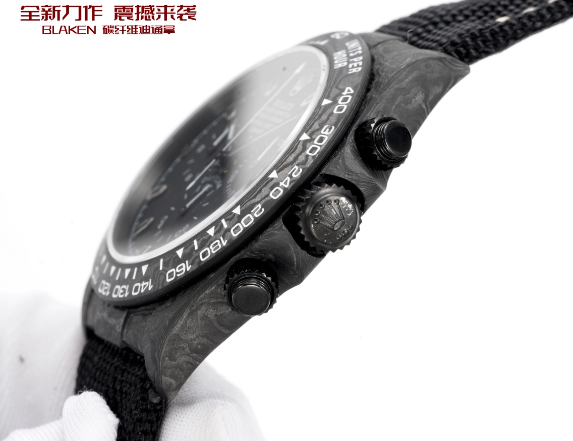 Rolex A貨 Daytona黑面經典計時腕錶 碳纖維運動款| 10 Rolex A貨 Daytona黑面經典計時腕錶 碳纖維運動款
