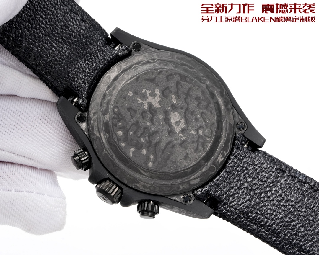 Rolex A貨 Daytona黑面經典計時腕錶 碳纖維運動款| 8 Rolex A貨 Daytona黑面經典計時腕錶 碳纖維運動款