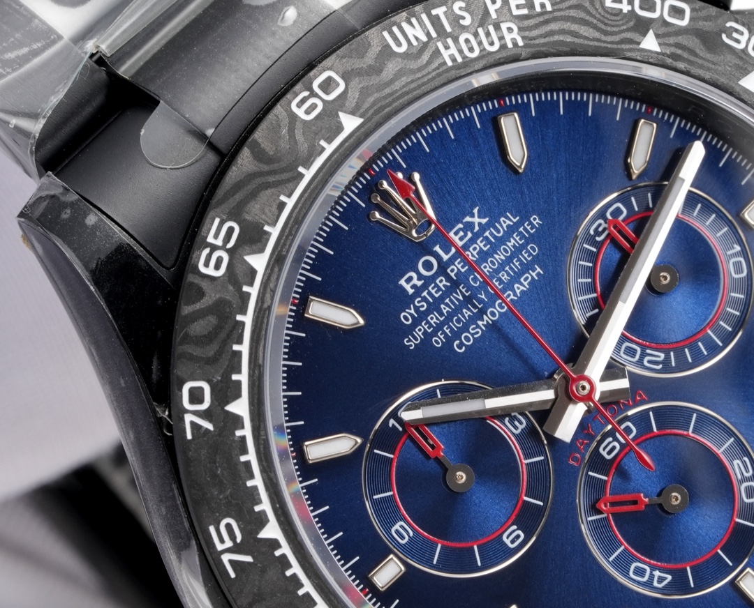 Rolex 一比一 Daytona藍面紅針計時腕錶 運動風| 11 Rolex 一比一 Daytona藍面紅針計時腕錶 運動風