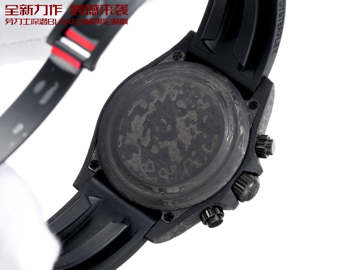Rolex A貨 Daytona彩虹圈黑白面計時腕錶 奢華款| 7 Rolex A貨 Daytona彩虹圈黑白面計時腕錶 奢華款