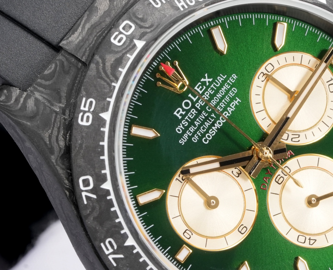 Rolex 原單 Daytona綠面金盤計時腕錶 高端款| 13 Rolex 原單 Daytona綠面金盤計時腕錶 高端款
