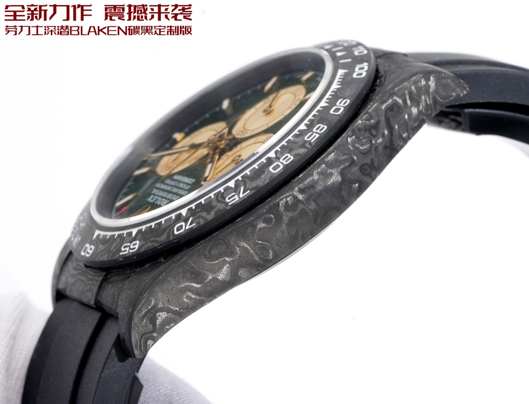 Rolex 原單 Daytona綠面金盤計時腕錶 高端款| 11 Rolex 原單 Daytona綠面金盤計時腕錶 高端款