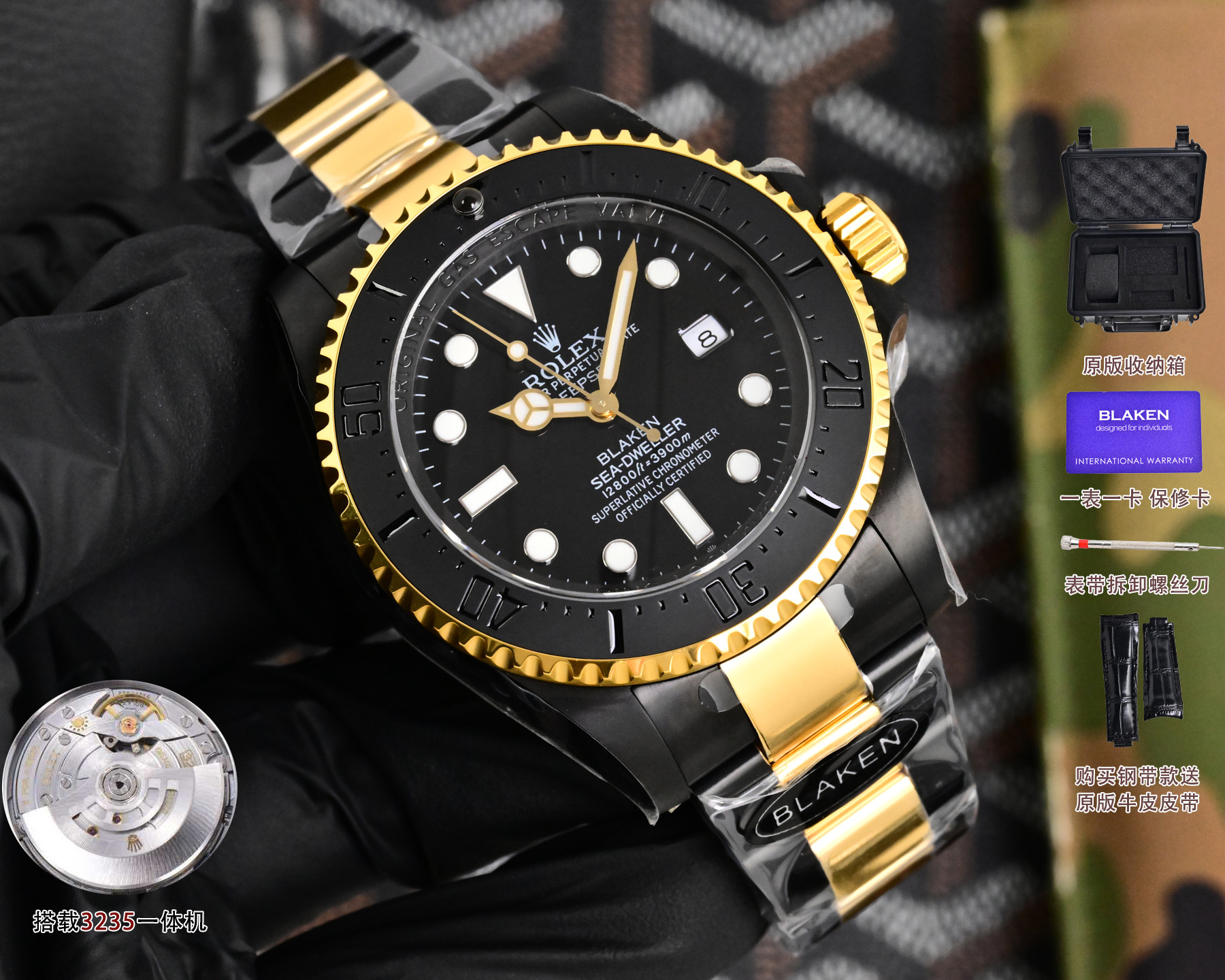 Rolex原单Submariner黑武士潜航者腕表 男士机械潜水手表| 13 Rolex原单Submariner黑武士潜航者腕表 男士机械潜水手表
