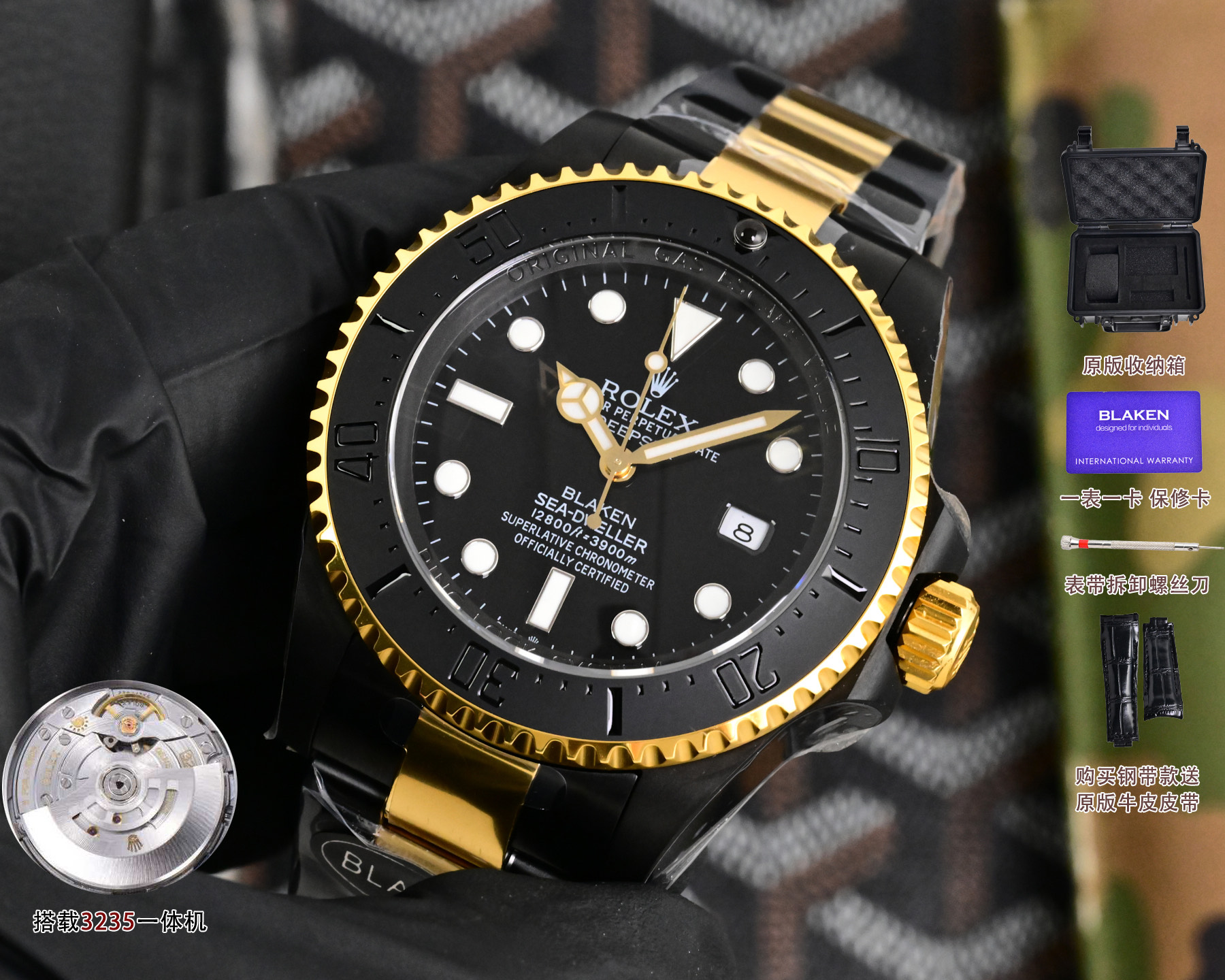 Rolex原单Submariner黑武士潜航者腕表 男士机械潜水手表| 14 Rolex原单Submariner黑武士潜航者腕表 男士机械潜水手表