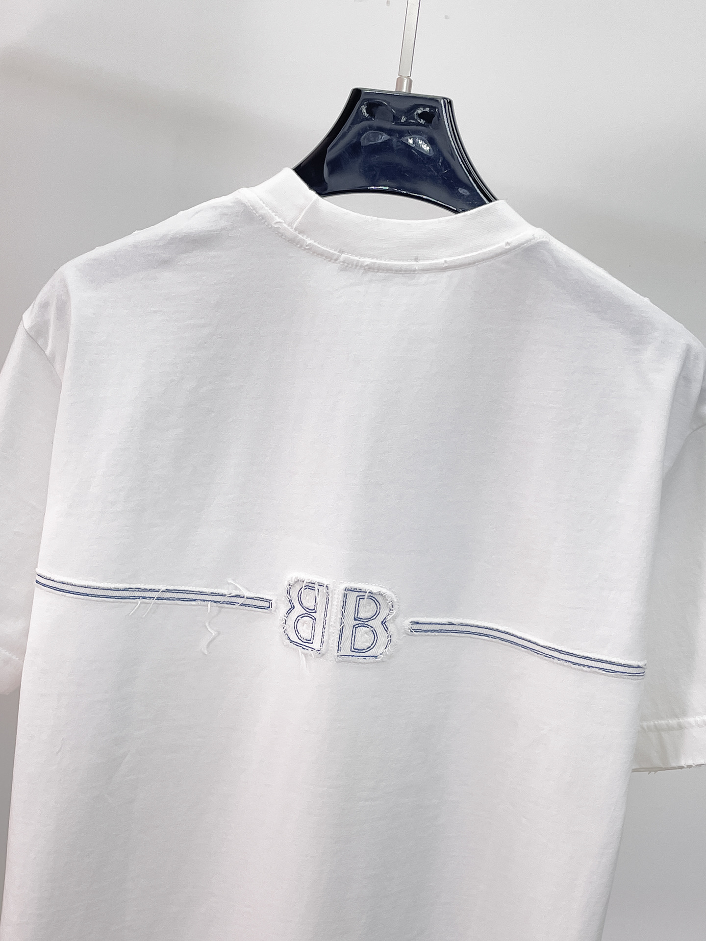 Balenciaga 復刻 男款短袖T恤 立體滴膠字母設計 簡約百搭款| 12 Balenciaga 復刻 男款短袖T恤 立體滴膠字母設計 簡約百搭款
