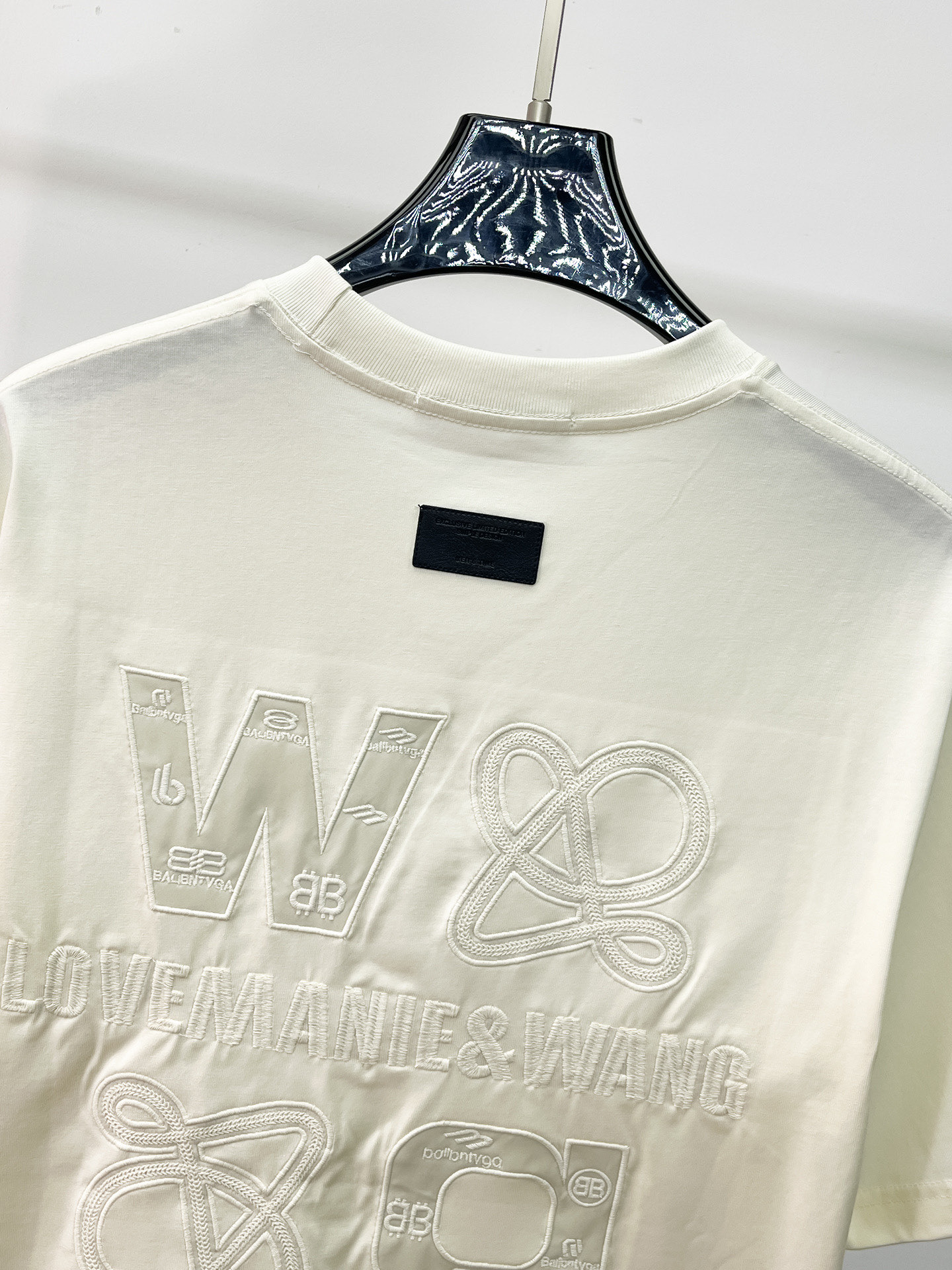 Balenciaga A貨 男款短袖T恤 壓紋Logo設計 百搭簡約款| 12 Balenciaga A貨 男款短袖T恤 壓紋Logo設計 百搭簡約款