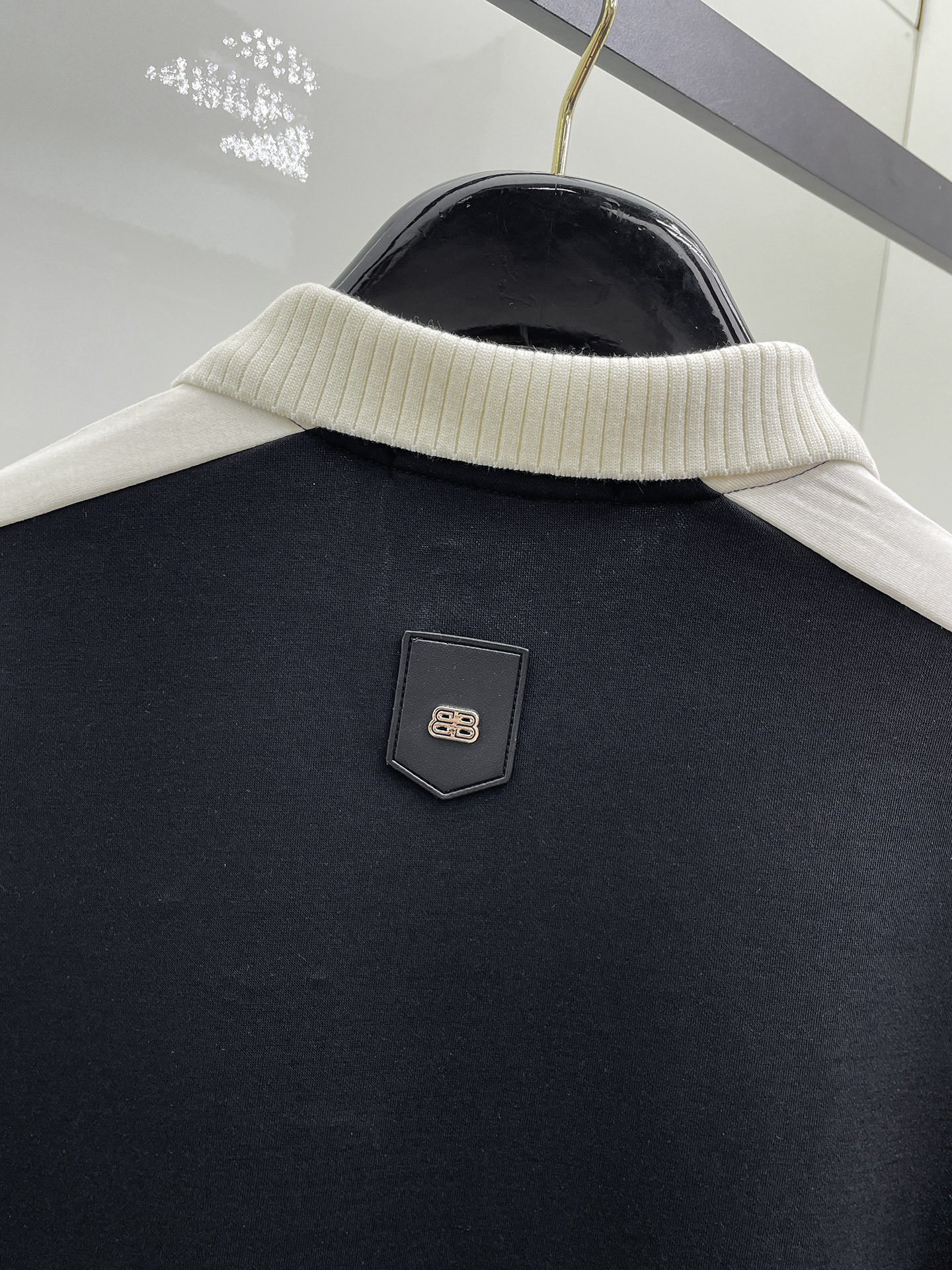Balenciaga A貨 男款 拼接設計拉鍊POLO短袖T恤 百搭機能風| 12 Balenciaga A貨 男款 拼接設計拉鍊POLO短袖T恤 百搭機能風