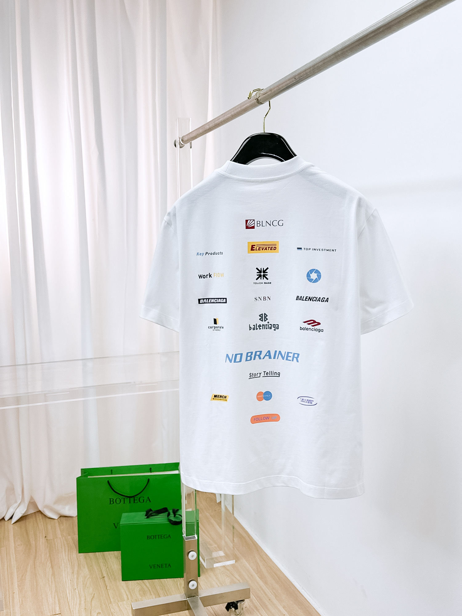 Balenciaga 一比一 男款簡約LOGO短袖T恤 百搭基礎款| 12 Balenciaga 一比一 男款簡約LOGO短袖T恤 百搭基礎款