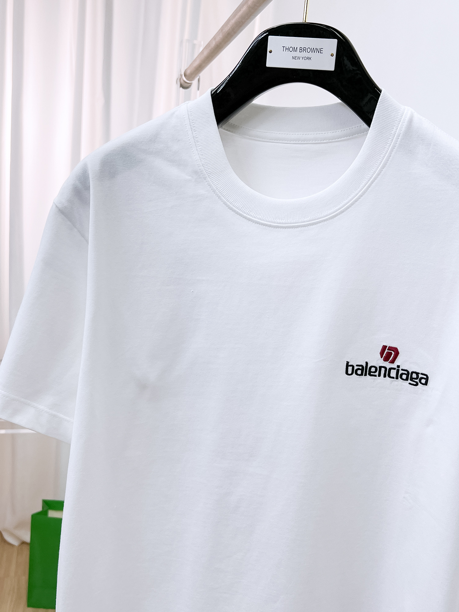 Balenciaga 一比一 男款簡約LOGO短袖T恤 百搭基礎款| 11 Balenciaga 一比一 男款簡約LOGO短袖T恤 百搭基礎款