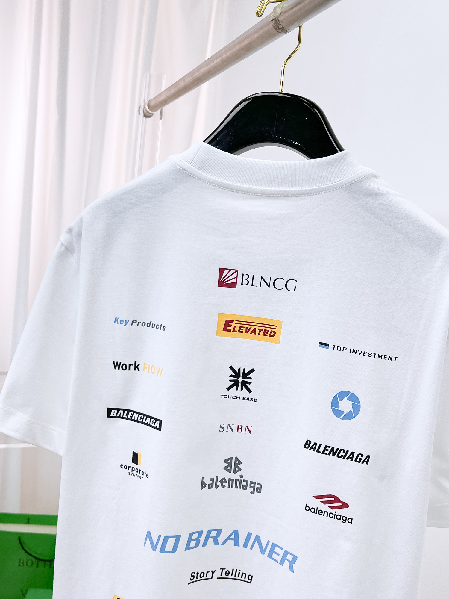 Balenciaga 一比一 男款簡約LOGO短袖T恤 百搭基礎款| 6 Balenciaga 一比一 男款簡約LOGO短袖T恤 百搭基礎款