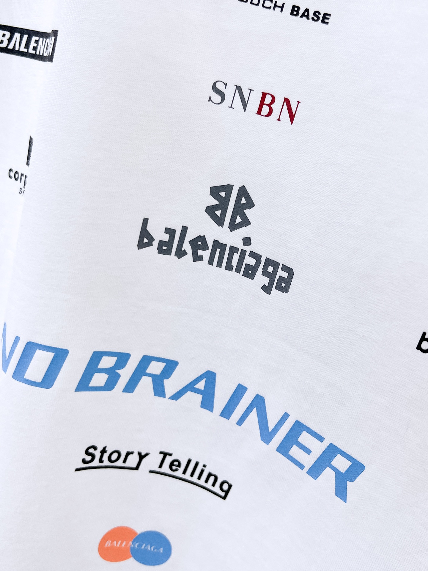 Balenciaga 一比一 男款簡約LOGO短袖T恤 百搭基礎款| 5 Balenciaga 一比一 男款簡約LOGO短袖T恤 百搭基礎款