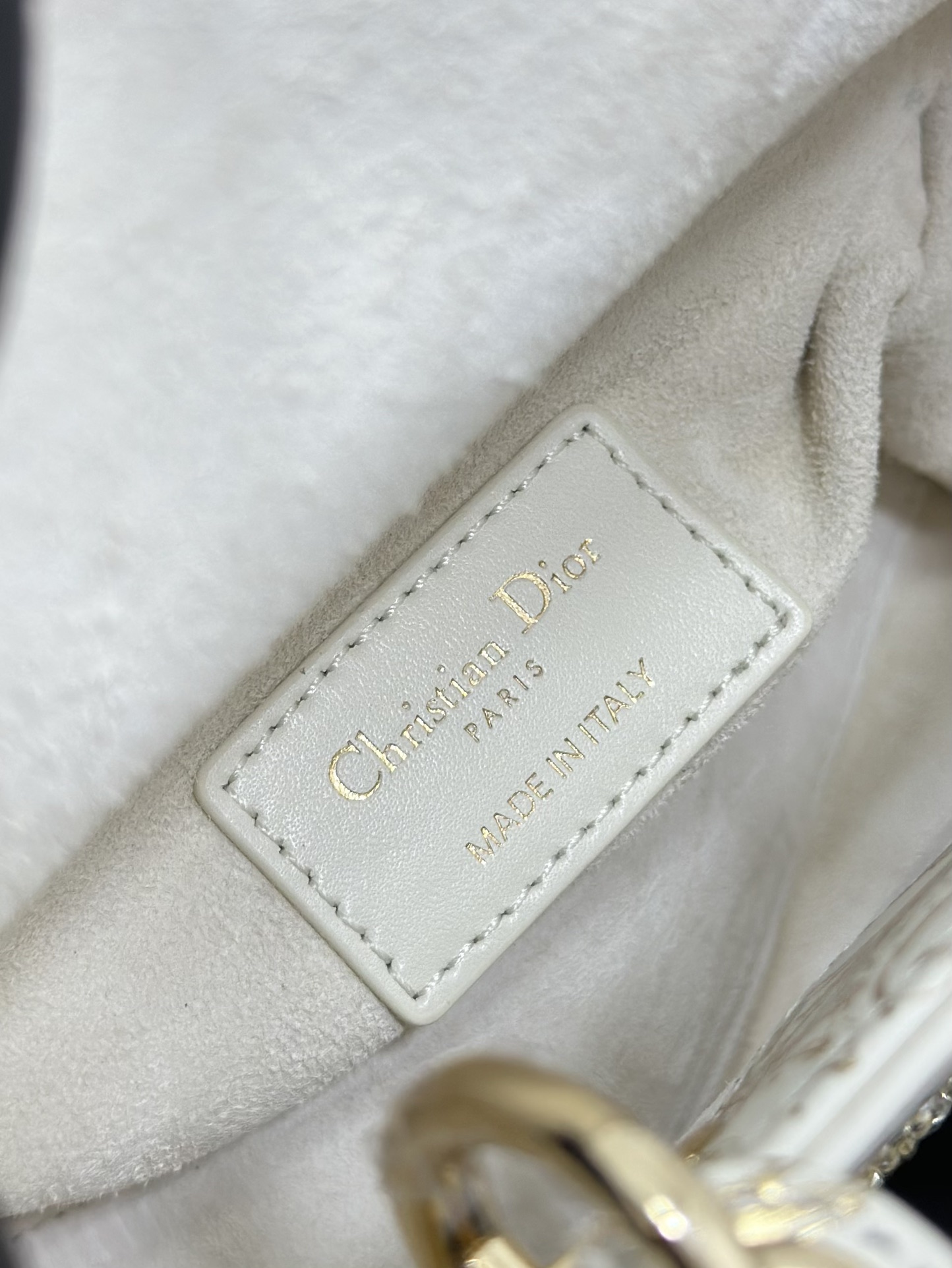 Dior 原單 女款 Lady 白色宮廷刺繡手提包 優雅氣質款| 7 Dior 原單 女款 Lady 白色宮廷刺繡手提包 優雅氣質款