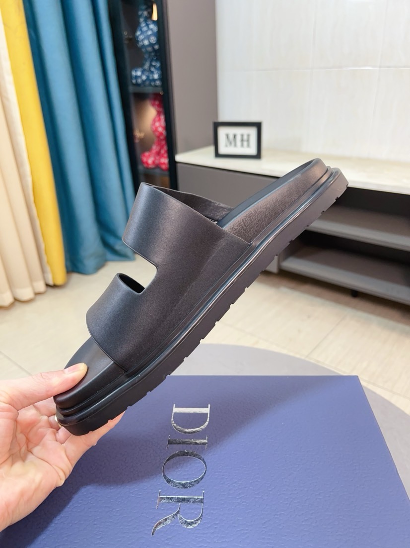 Dior原單男士雙帶設計涼拖戶外休閒風格舒適耐穿精品款| 11 Dior原單男士雙帶設計涼拖戶外休閒風格舒適耐穿精品款