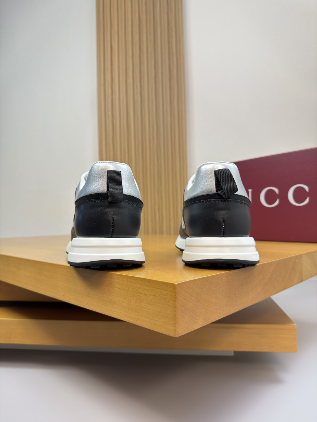 GUCCI A貨男款雙G老花運動鞋 經典拼接休閒跑鞋| 8 GUCCI A貨男款雙G老花運動鞋 經典拼接休閒跑鞋