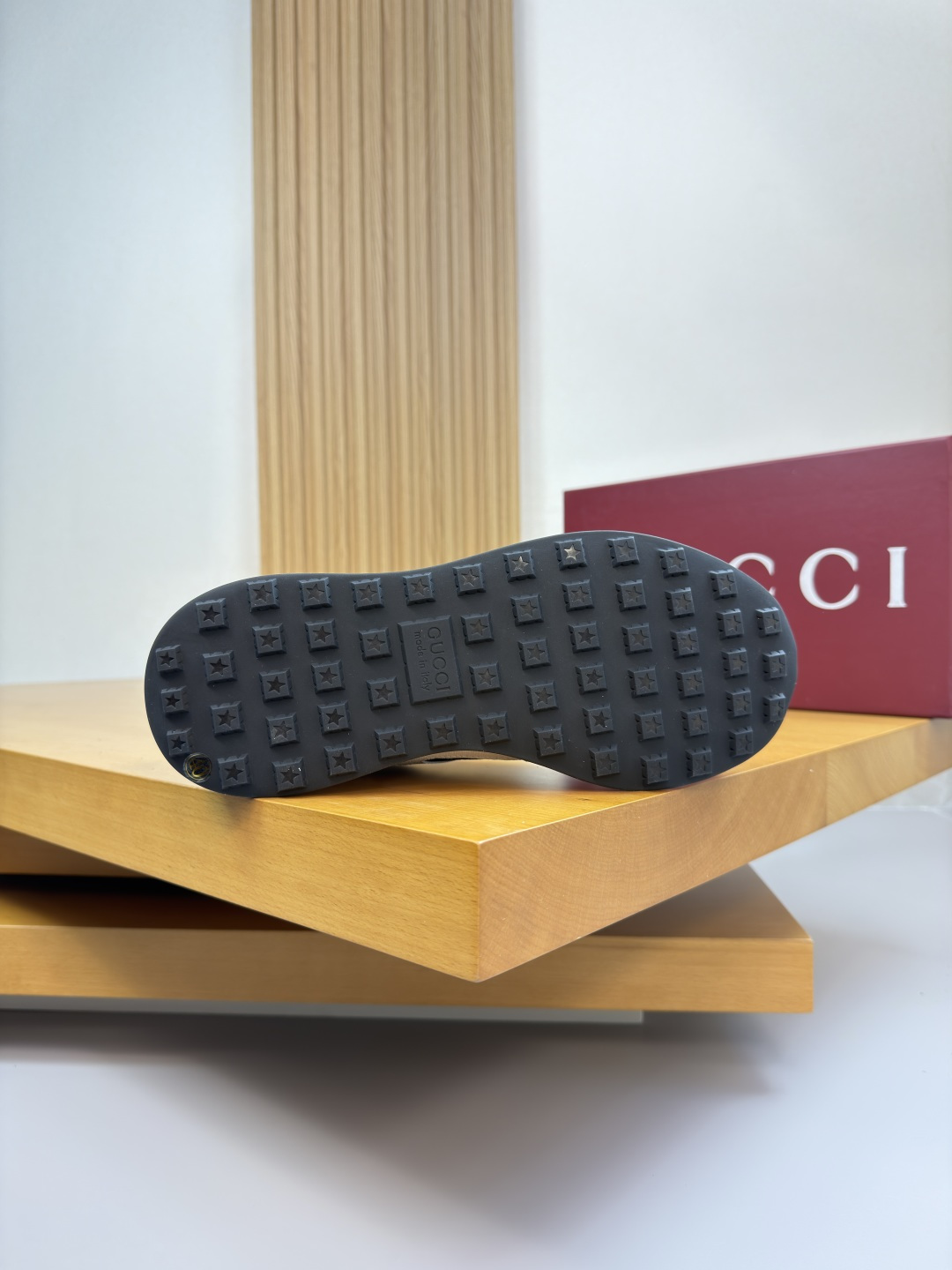 GUCCI 一比一男款撞色拼接運動鞋 輕量休閒跑鞋 百搭款