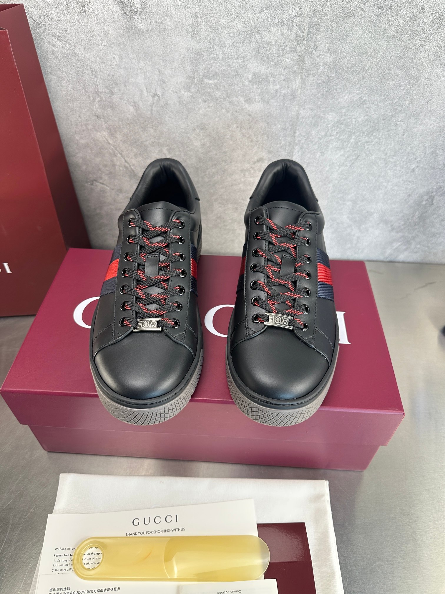 GUCCI 一比一男款撞色休閒運動鞋 輕量舒適百搭跑鞋| 13 GUCCI 一比一男款撞色休閒運動鞋 輕量舒適百搭跑鞋