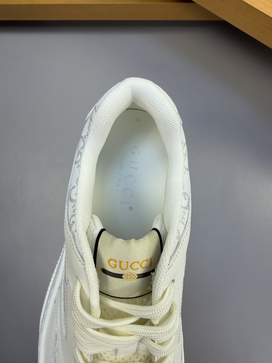 Gucci 復刻全白GG老花厚底休閒鞋 百搭時尚運動鞋| 9 Gucci 復刻全白GG老花厚底休閒鞋 百搭時尚運動鞋