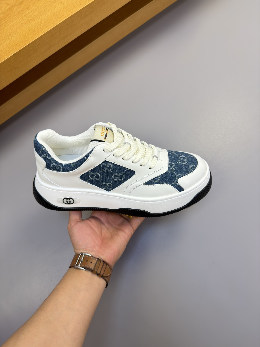 Gucci 一比一丹寧GG老花休閒鞋 復古厚底運動鞋| 12 Gucci 一比一丹寧GG老花休閒鞋 復古厚底運動鞋