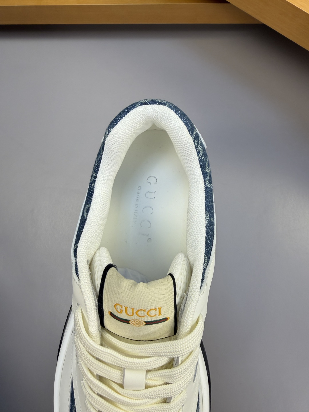 Gucci 一比一丹寧GG老花休閒鞋 復古厚底運動鞋| 9 Gucci 一比一丹寧GG老花休閒鞋 復古厚底運動鞋