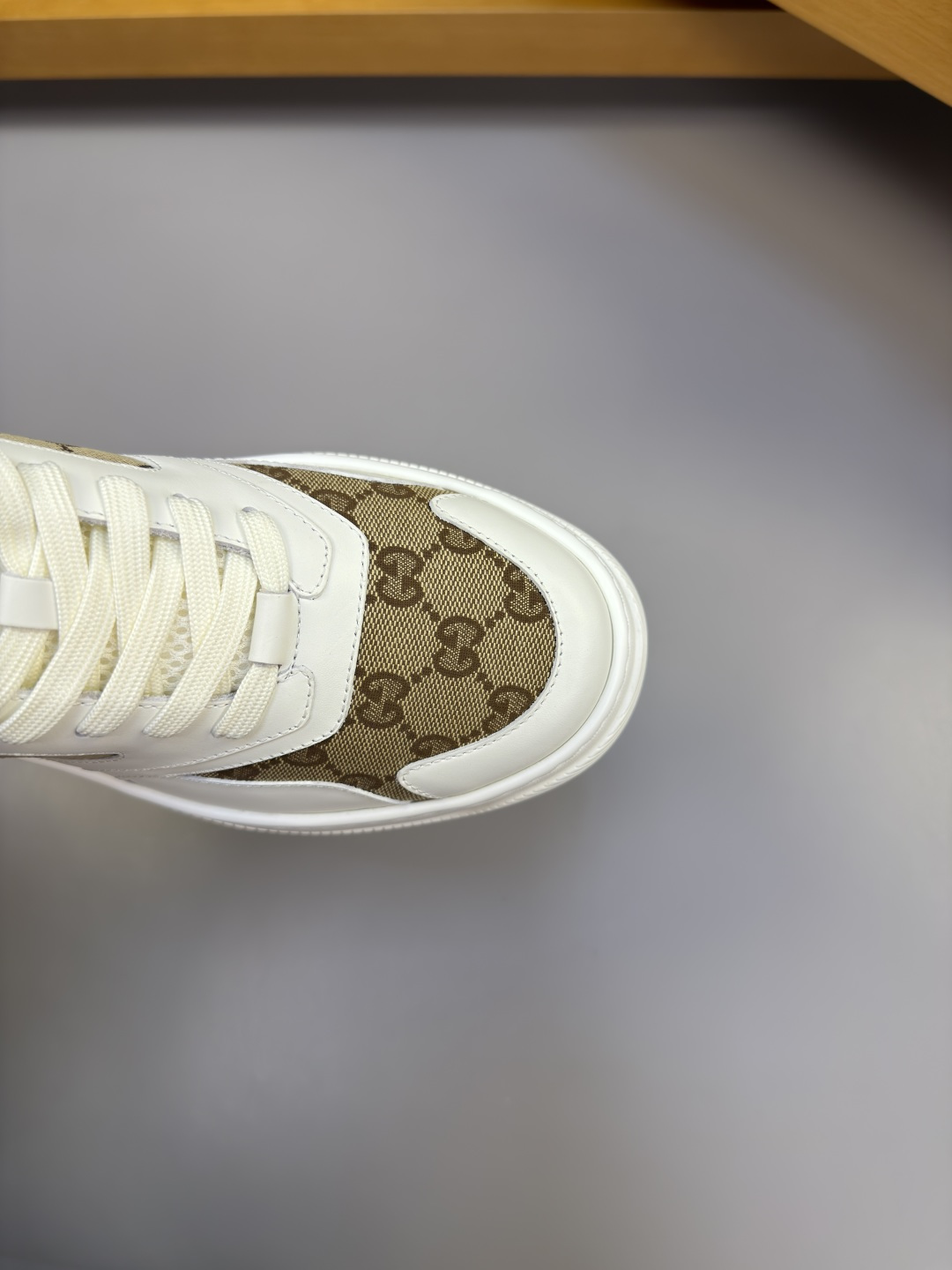 Gucci 原單卡其GG老花厚底休閒鞋 精品百搭男鞋| 10 Gucci 原單卡其GG老花厚底休閒鞋 精品百搭男鞋