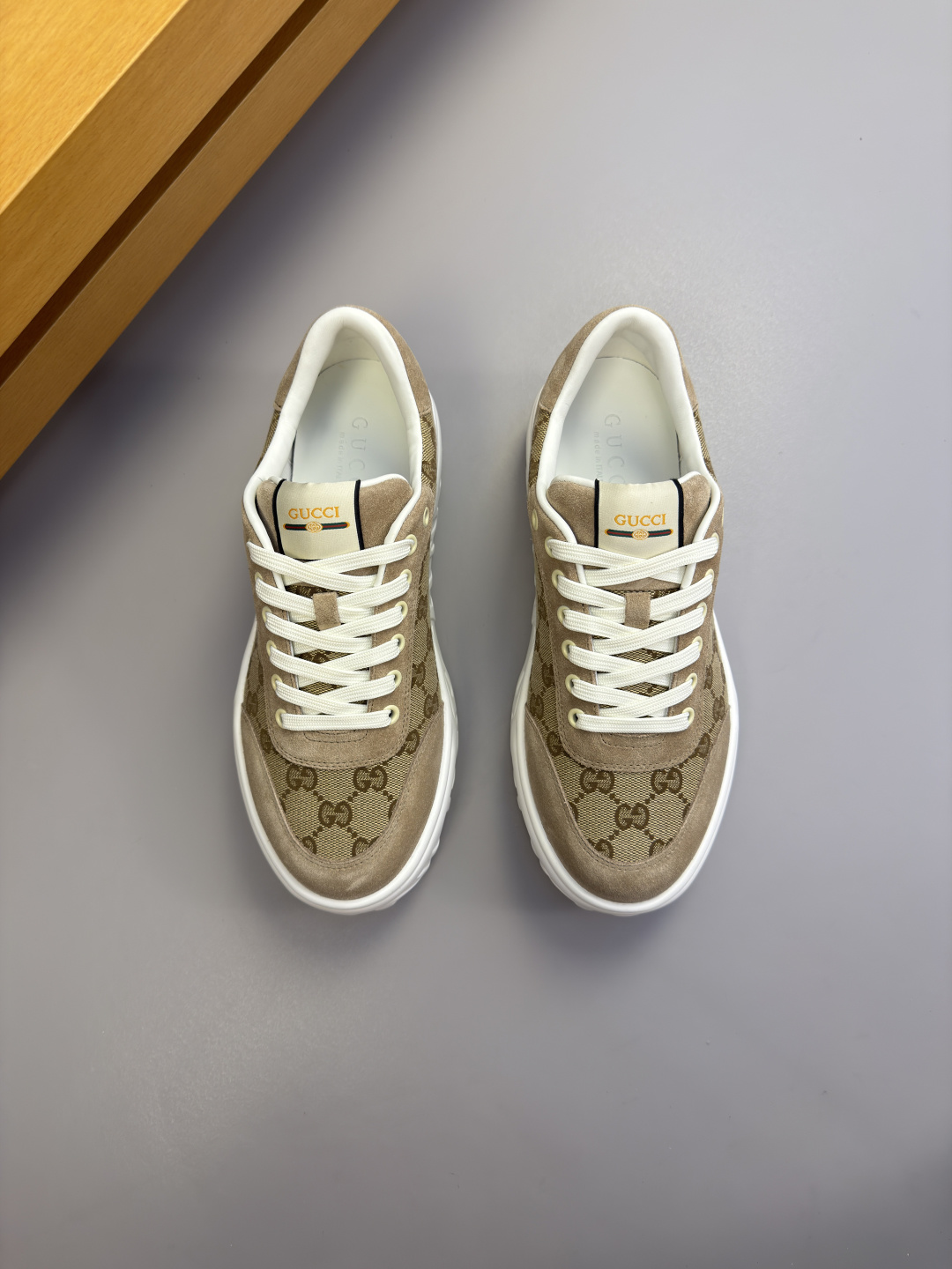 Gucci 高仿GG老花厚底休閒鞋 復古潮流百搭運動鞋| 14 Gucci 高仿GG老花厚底休閒鞋 復古潮流百搭運動鞋