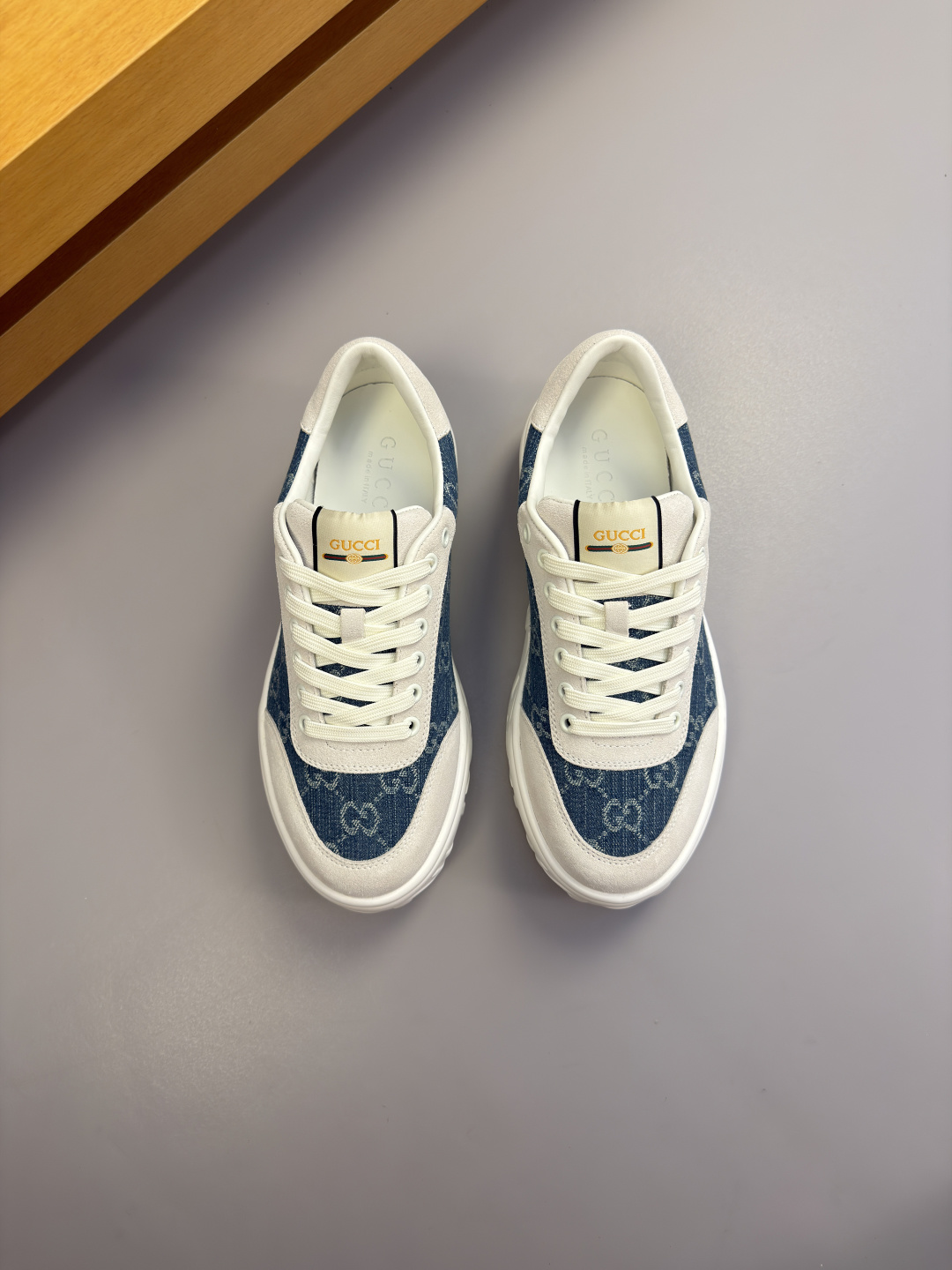 Gucci 一比一丹寧GG老花休閒鞋 百搭厚底精品鞋| 14 Gucci 一比一丹寧GG老花休閒鞋 百搭厚底精品鞋
