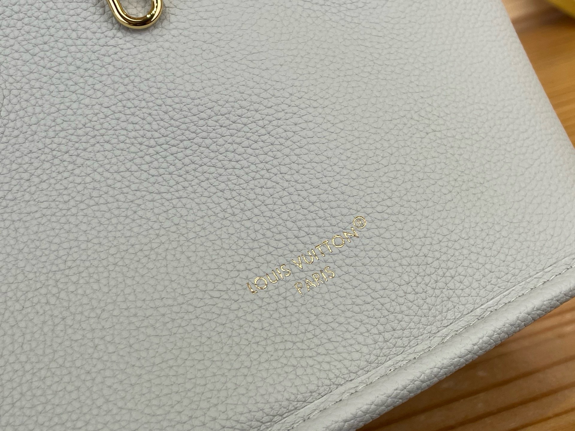 LV 一比一 OnTheGo 小號托特包 灰色拼接設計手提斜背女包