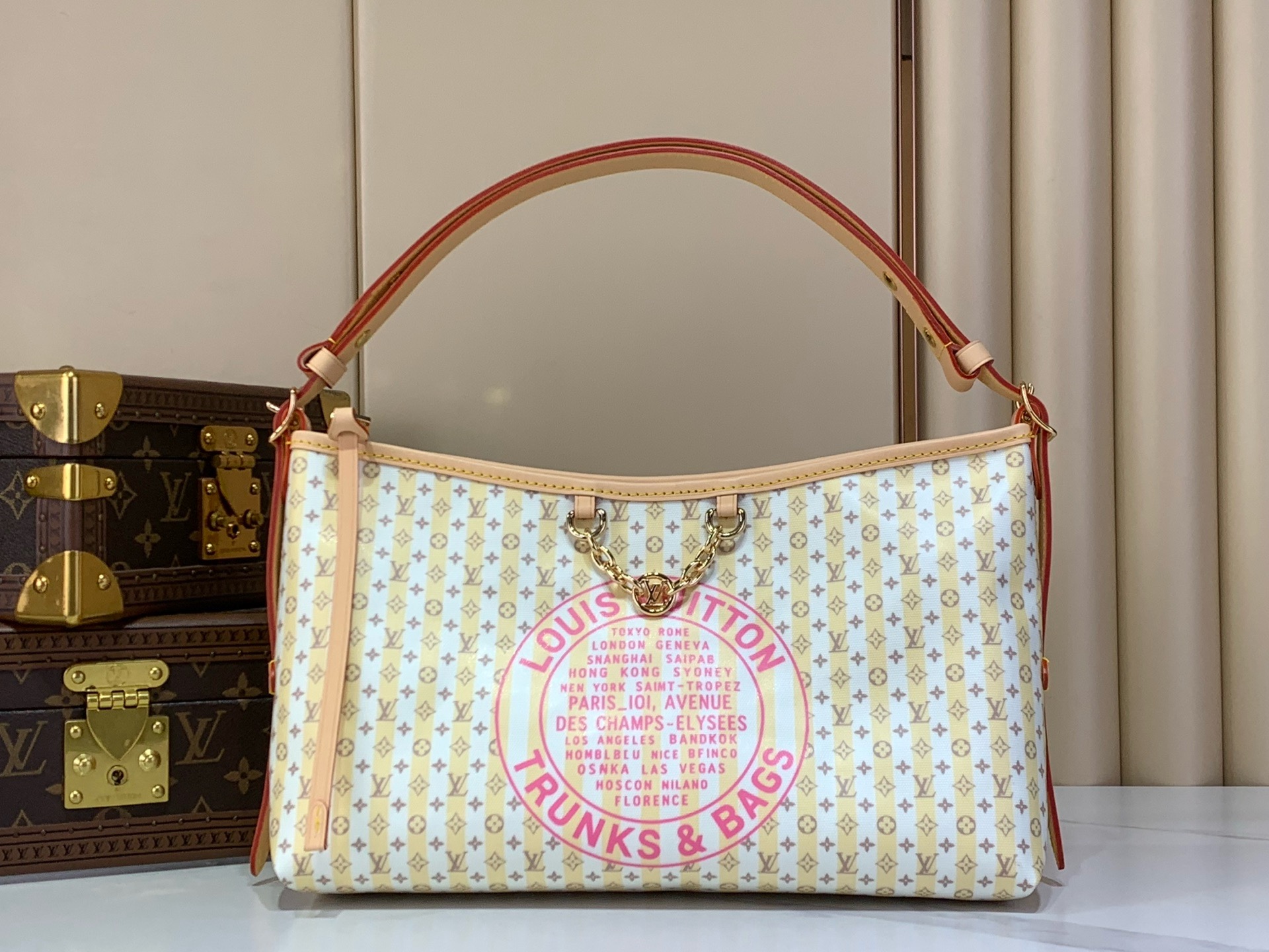 LV 一比一 Trunks & Bags Monogram 肩背托特包 子母包款