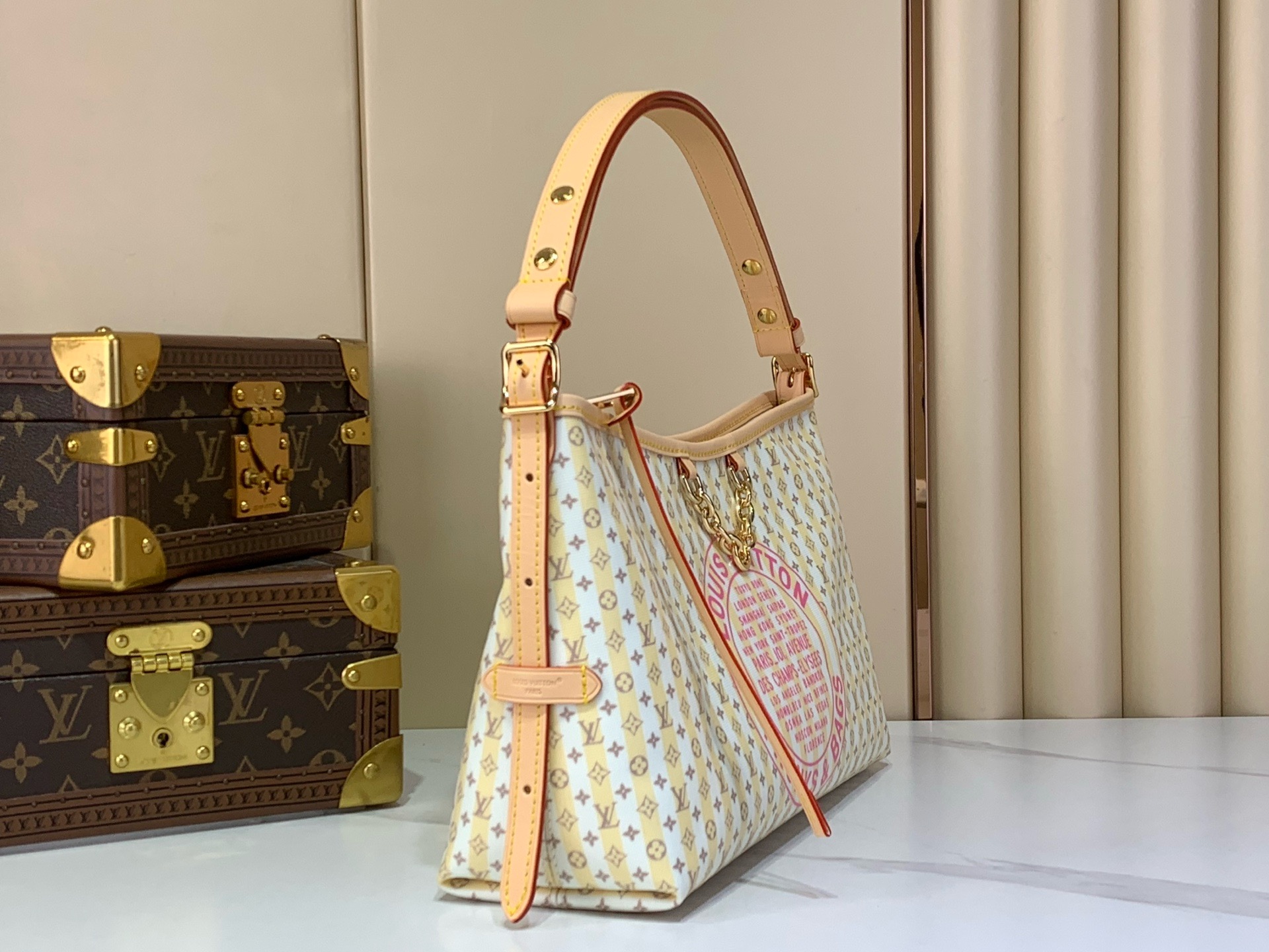 LV 一比一 Trunks & Bags Monogram 肩背托特包 子母包款