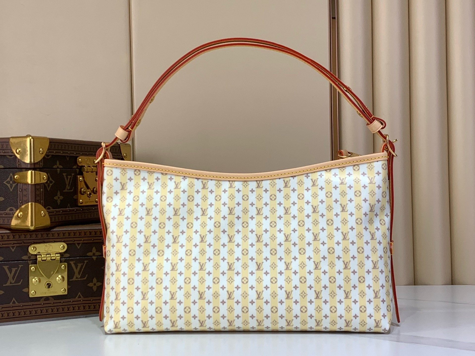 LV 一比一 Trunks & Bags Monogram 肩背托特包 子母包款