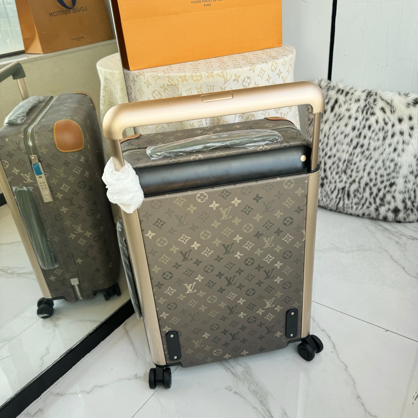 LV 高仿 Horizon Monogram 行李箱 登機旅行箱