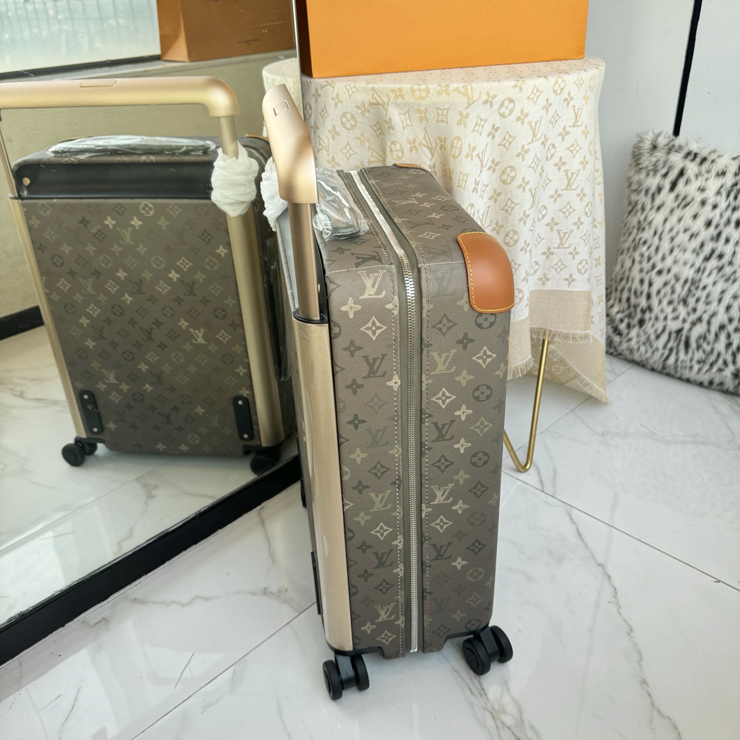 LV 高仿 Horizon Monogram 行李箱 登機旅行箱