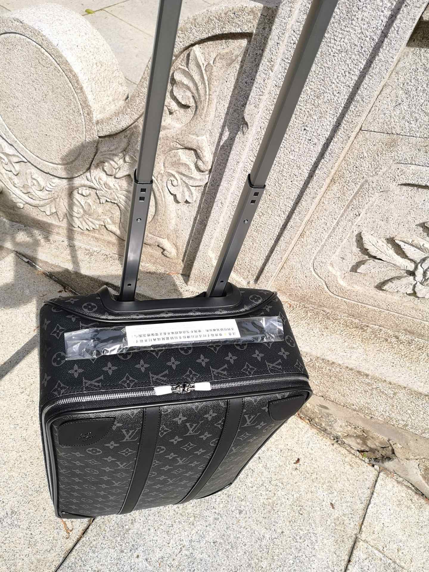 LV 一比一 Eclipse Monogram 拉桿旅行箱 商務登機箱