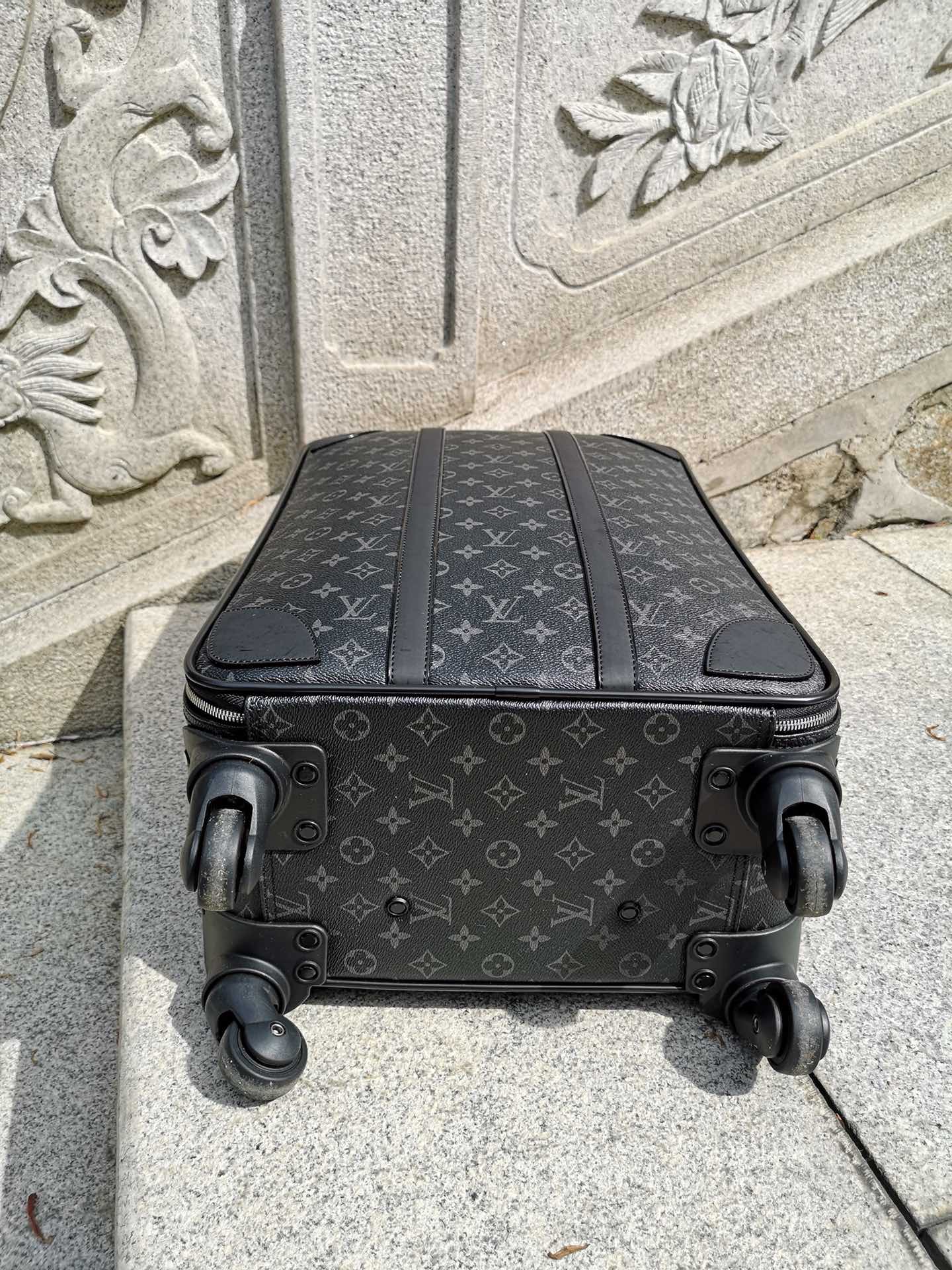 LV 一比一 Eclipse Monogram 拉桿旅行箱 商務登機箱