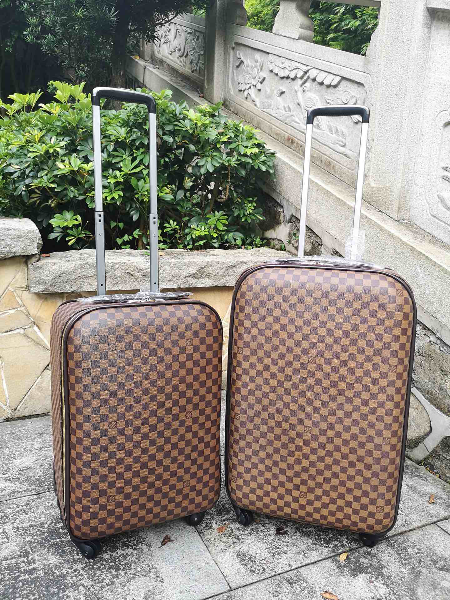 LV A貨 Damier Ebene 棋盤格拉桿箱 旅行登機箱